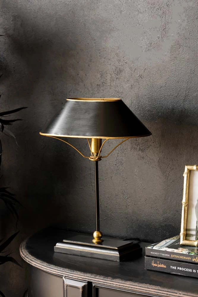 Black & Gold Table Lamp