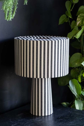 Black & White Stripe Table Lampkids table lamp,modern table lamp