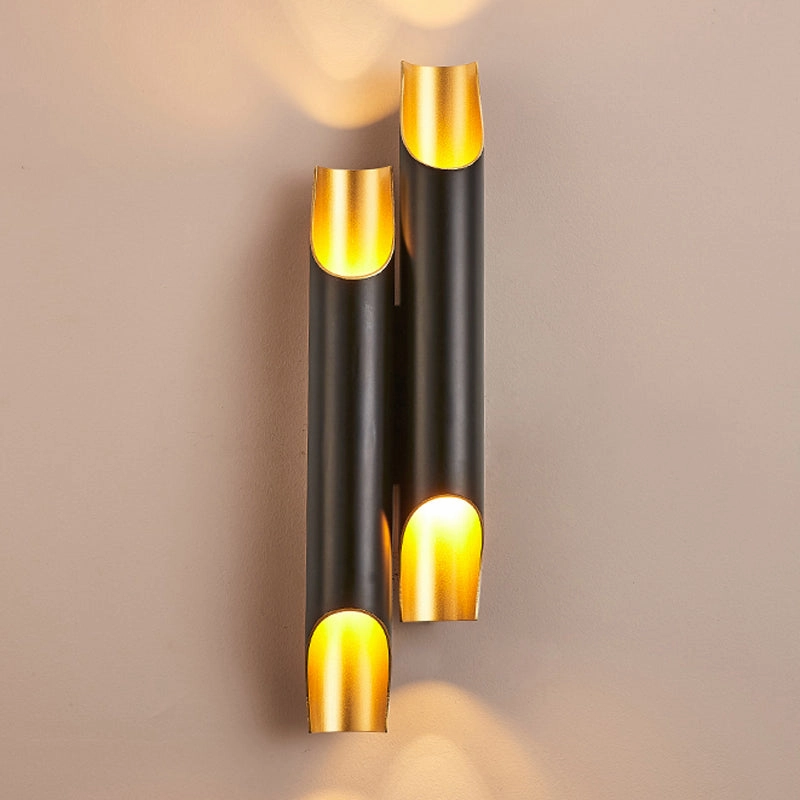Black and Gold Wall Light