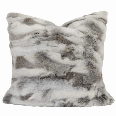 Black And White Pattern Bed Cushion Set
