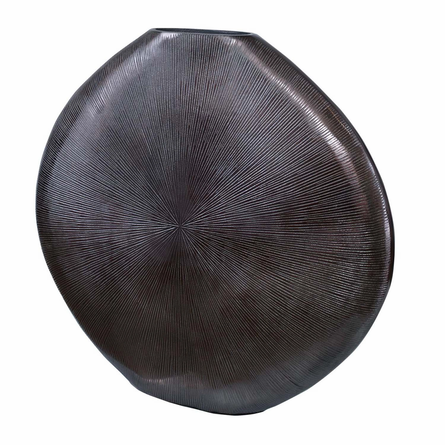 Black Gretchen Nickel Vasenordic minimalist vase