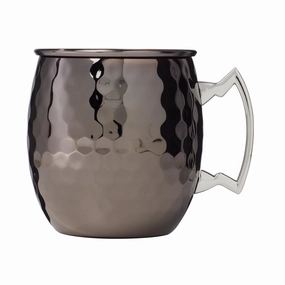 Black Nickel Faceted Moscow Mule Mugglass cups ,personalized mugs 