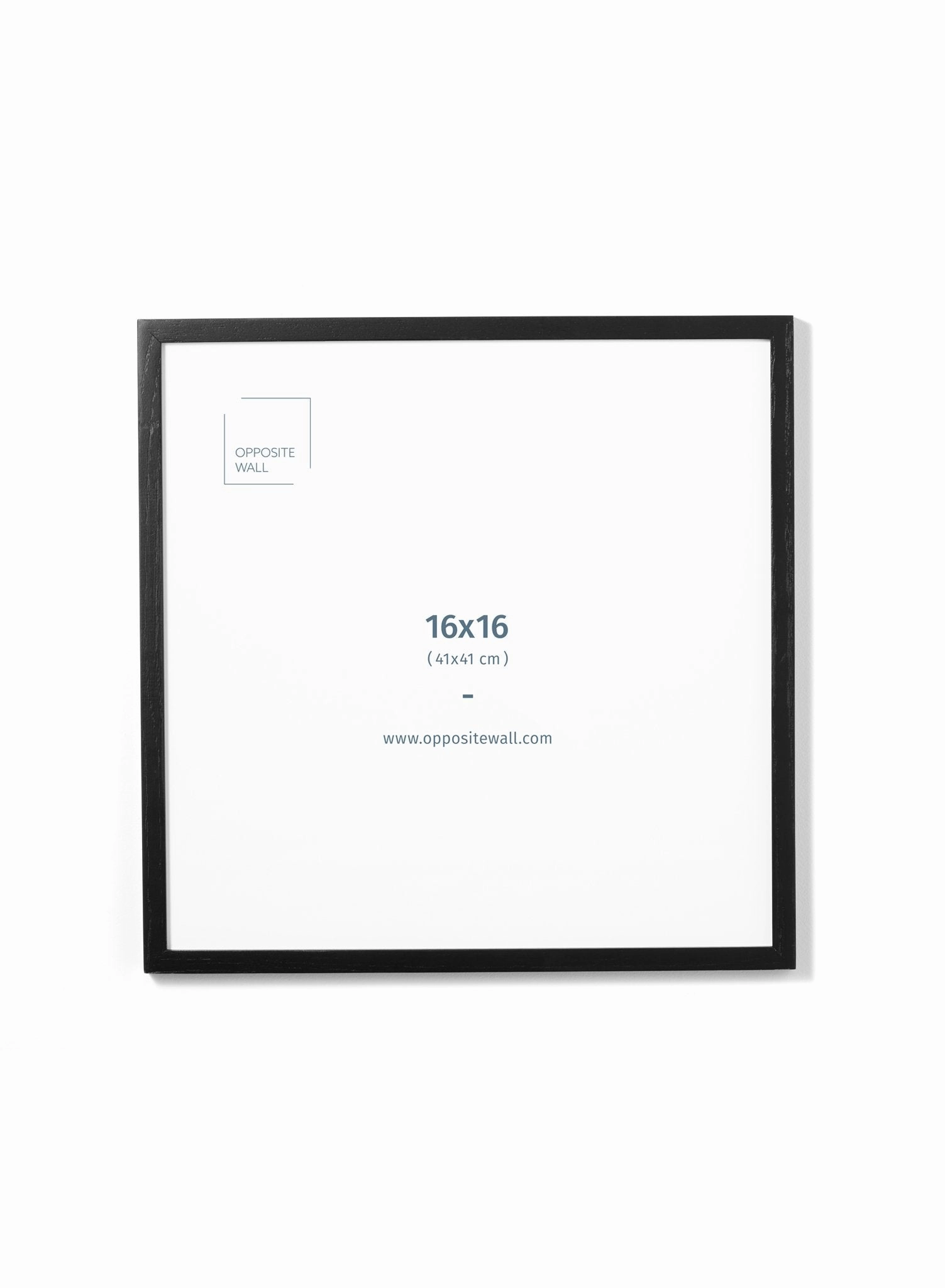 Black Oak Frame, 16x16 in | 41x41 cmdecorative photo frame ,personalized photo frame 