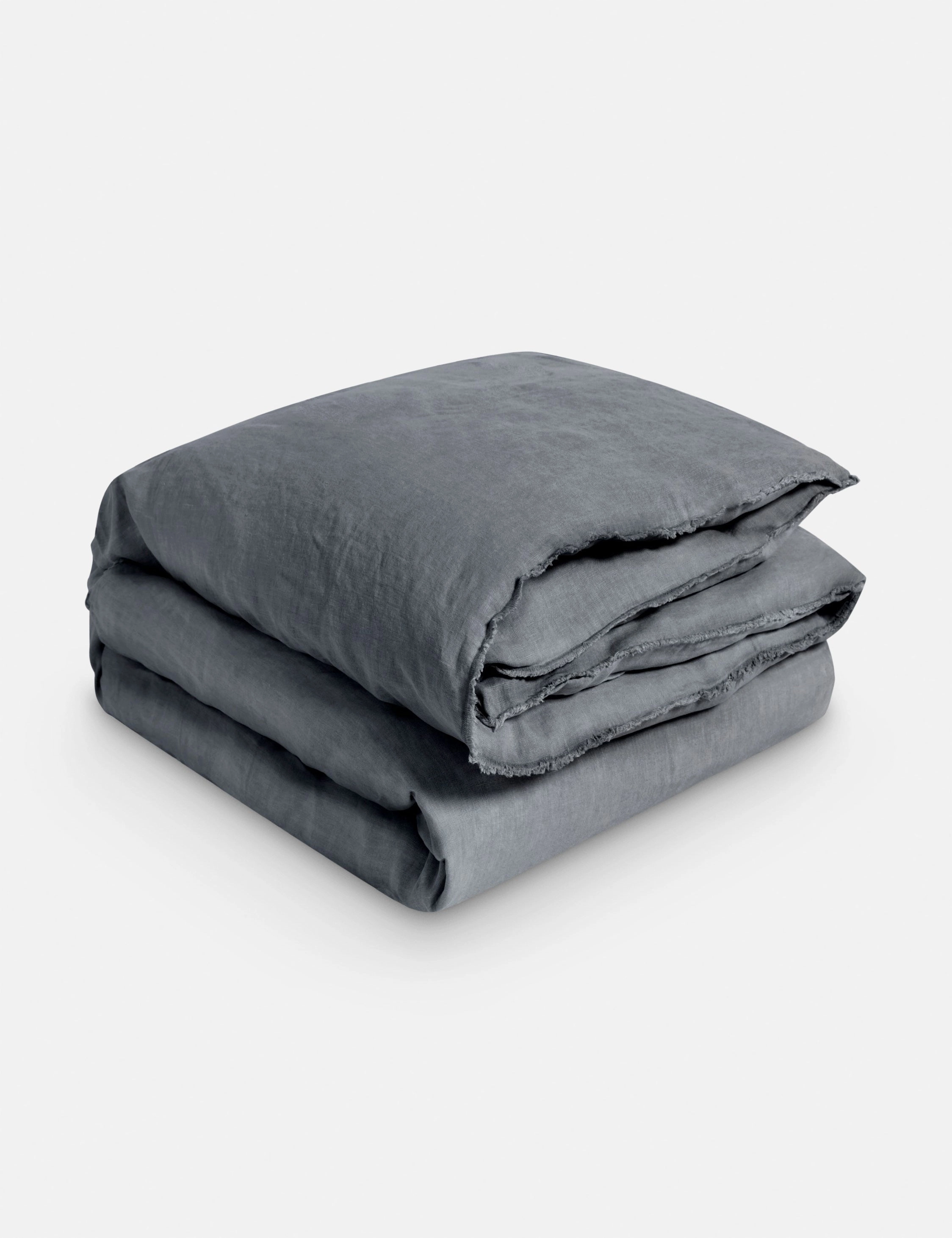 Blair Stonewashed Linen Duvet by Pom Pom at Home