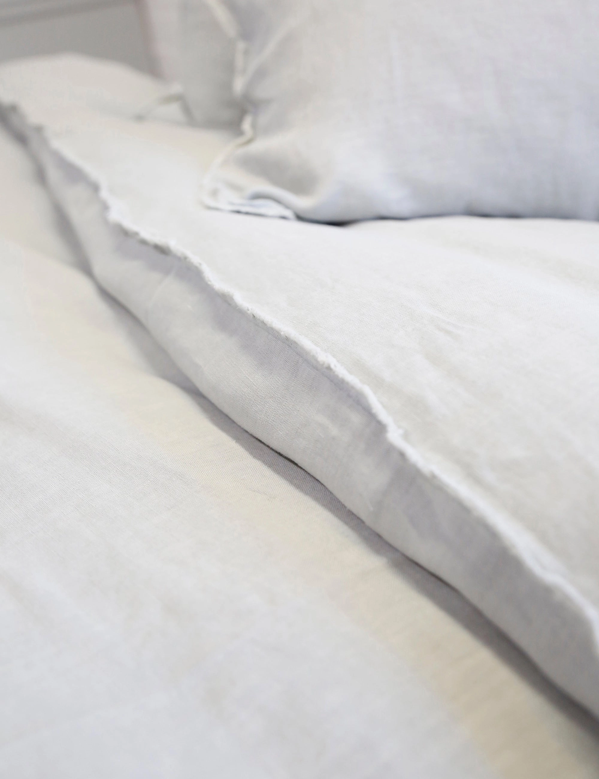 Blair Stonewashed Linen Duvet by Pom Pom at Home