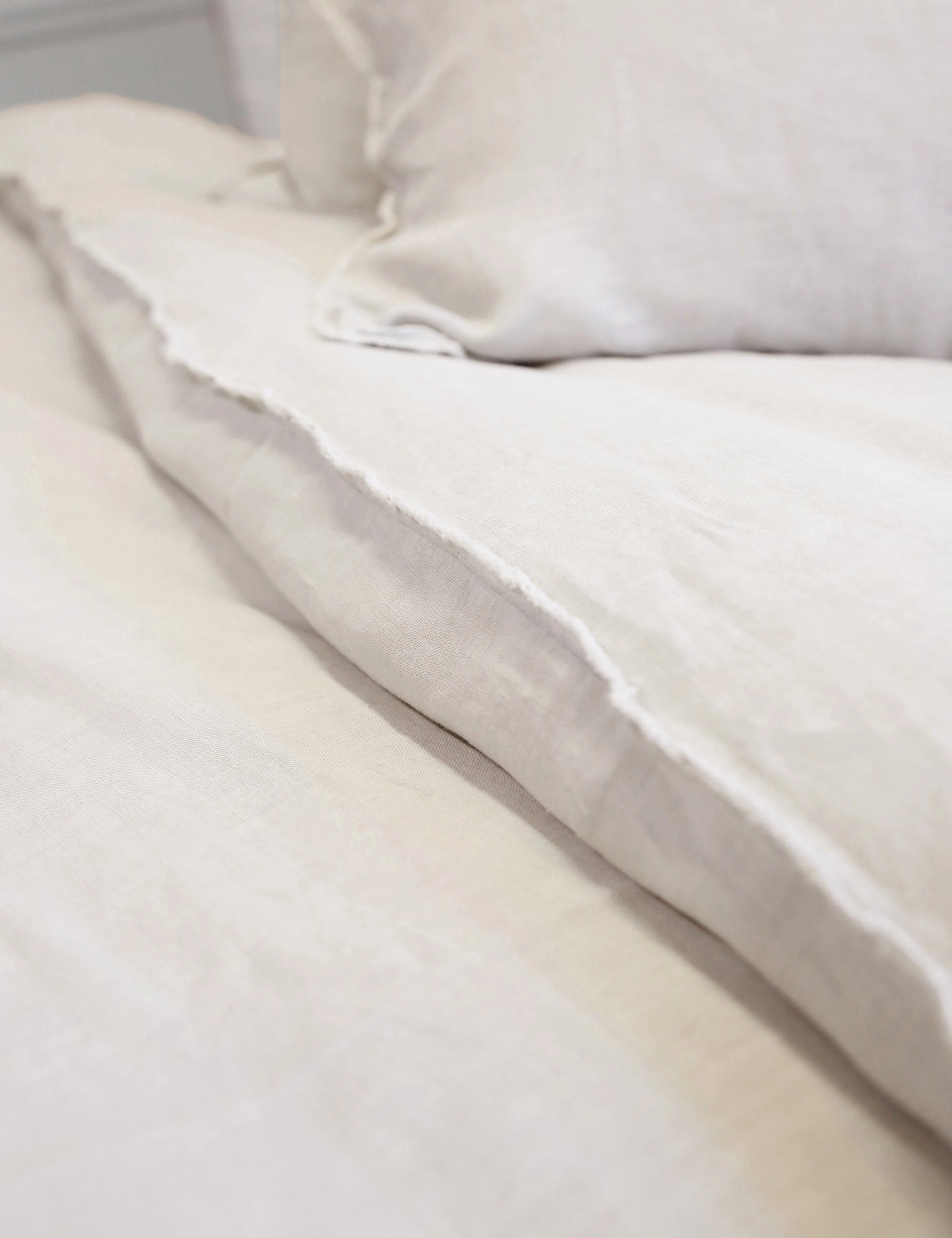 Blair Stonewashed Linen Duvet by Pom Pom at Home