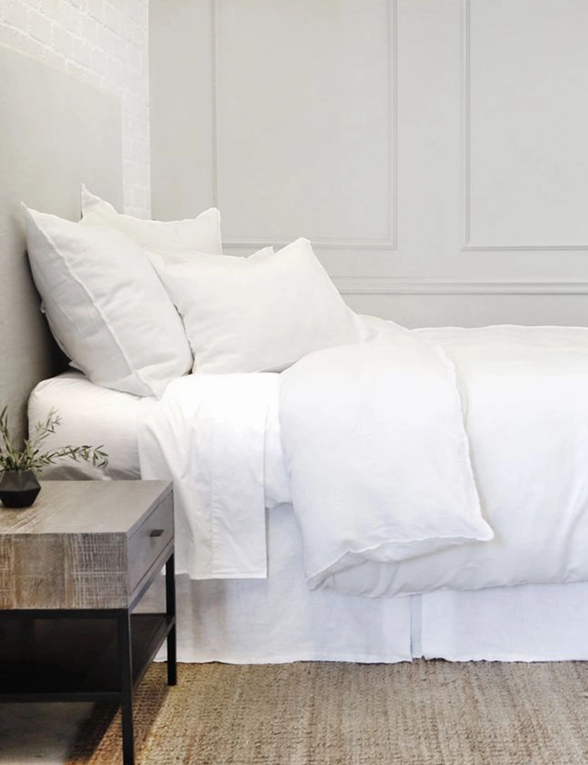 Blair Stonewashed Linen Duvet by Pom Pom at Home