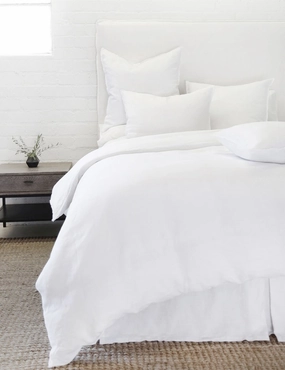 Blair Stonewashed Linen Duvet by Pom Pom at Homebedding sets ,throw blankets 