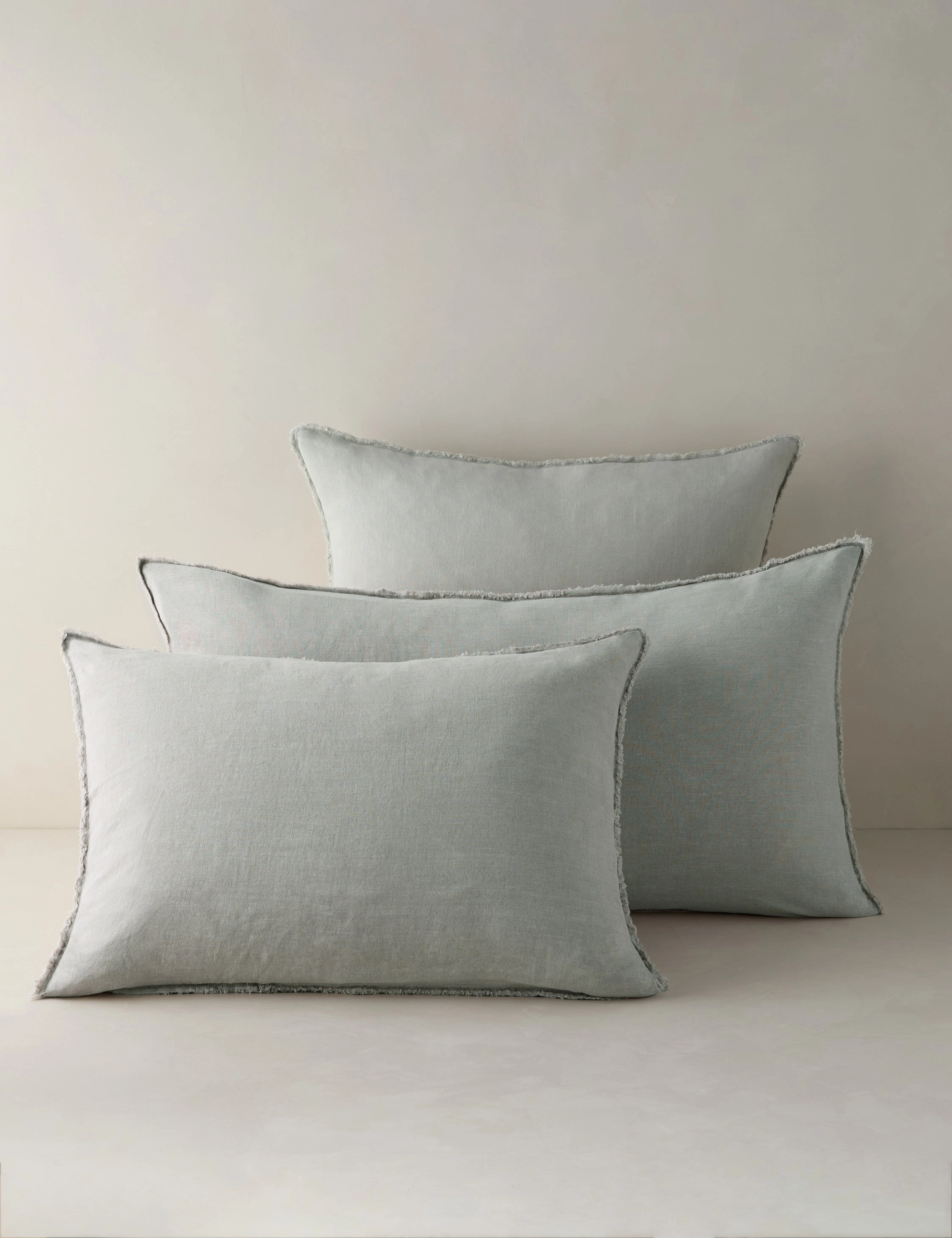 Blair Stonewashed Linen Sham by Pom Pom at Home