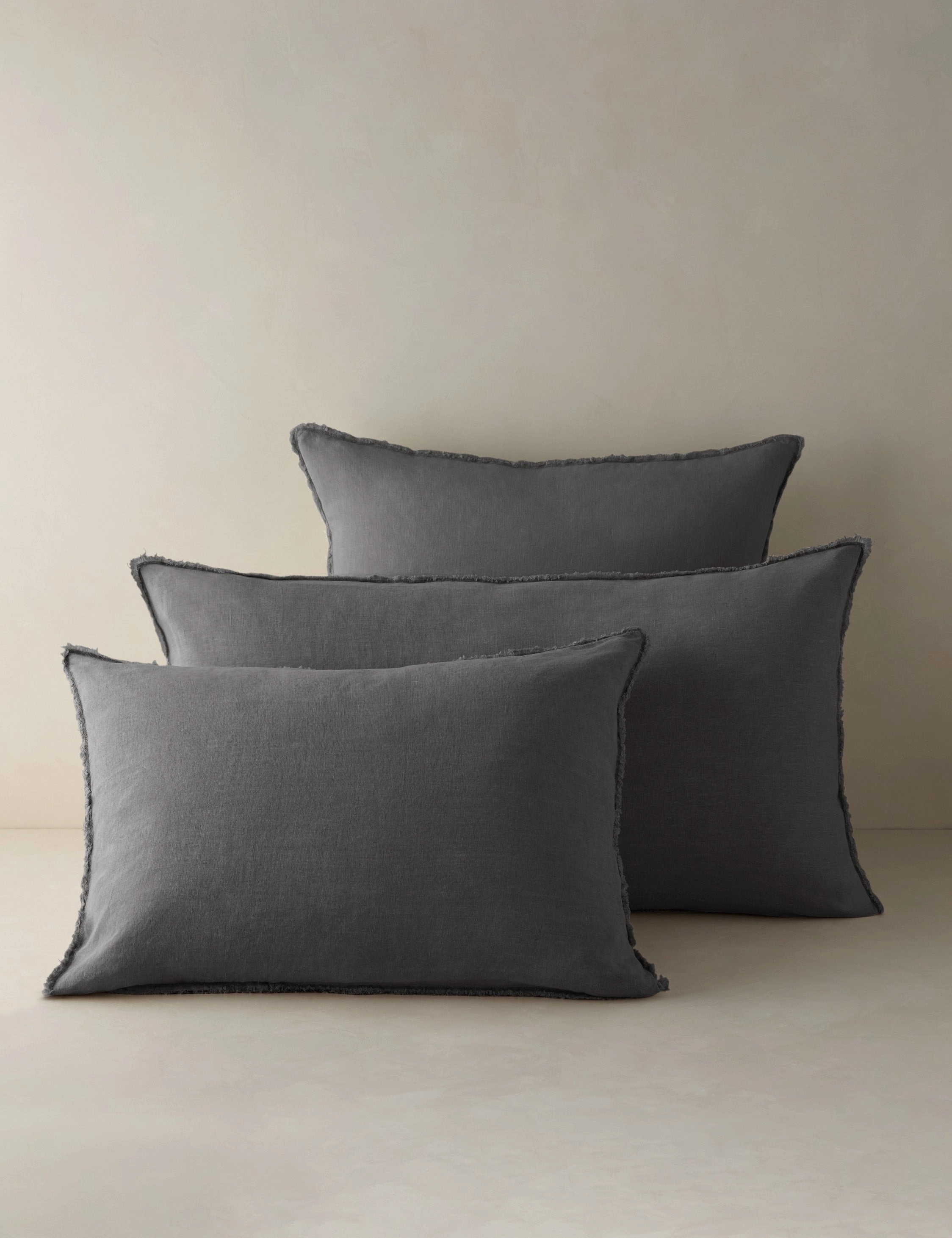 Blair Stonewashed Linen Sham by Pom Pom at Home