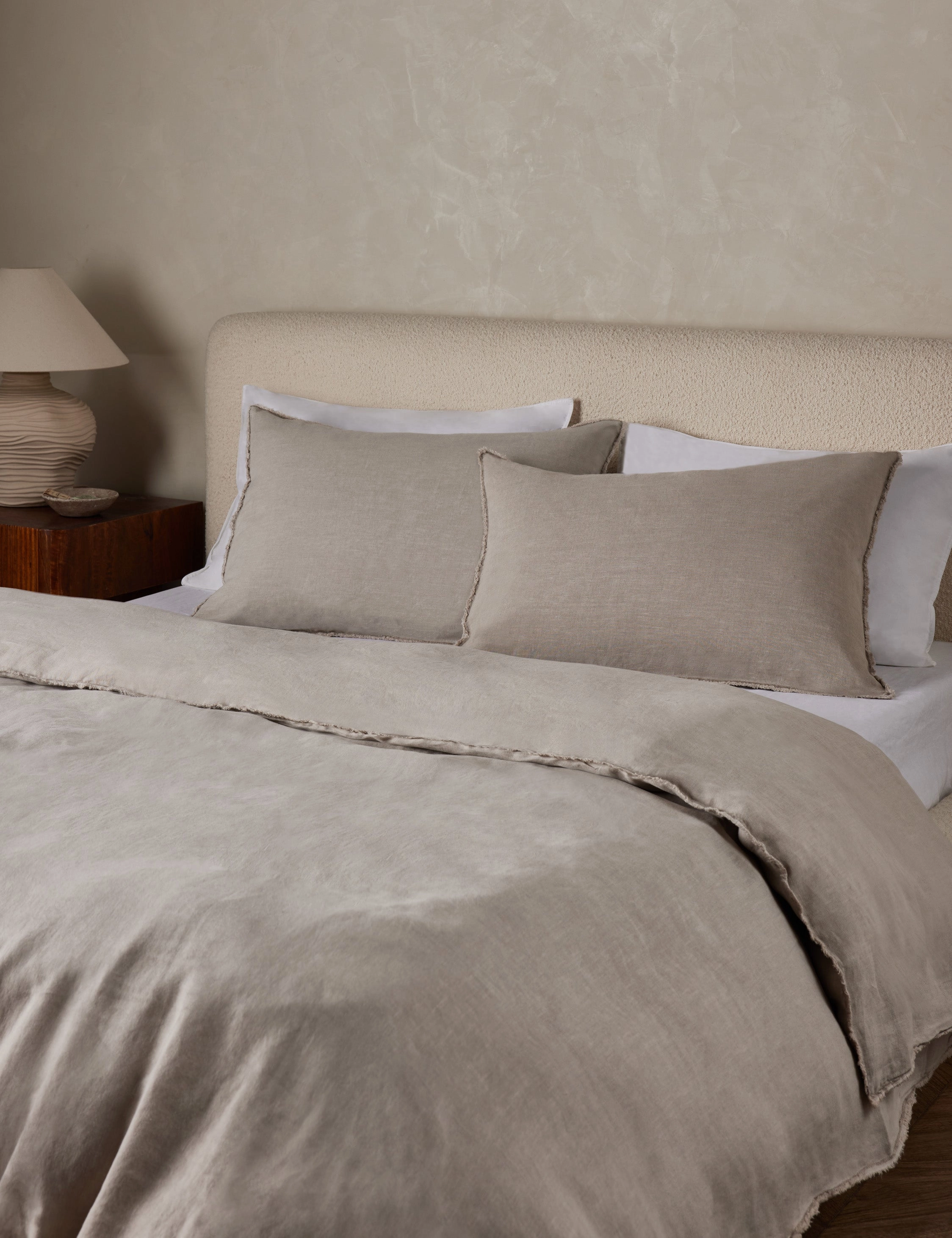 Blair Stonewashed Linen Sham by Pom Pom at Home
