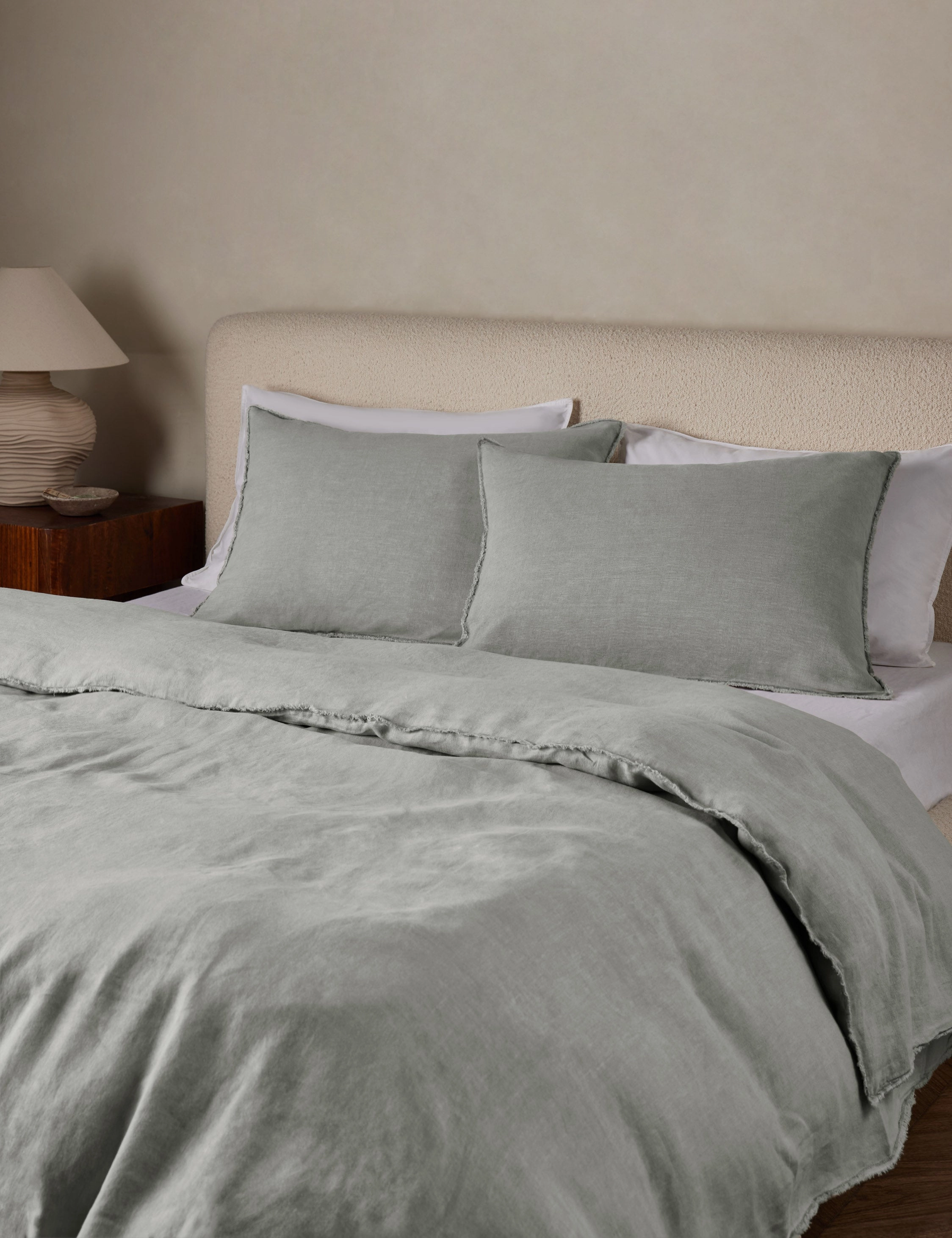 Blair Stonewashed Linen Sham by Pom Pom at Home