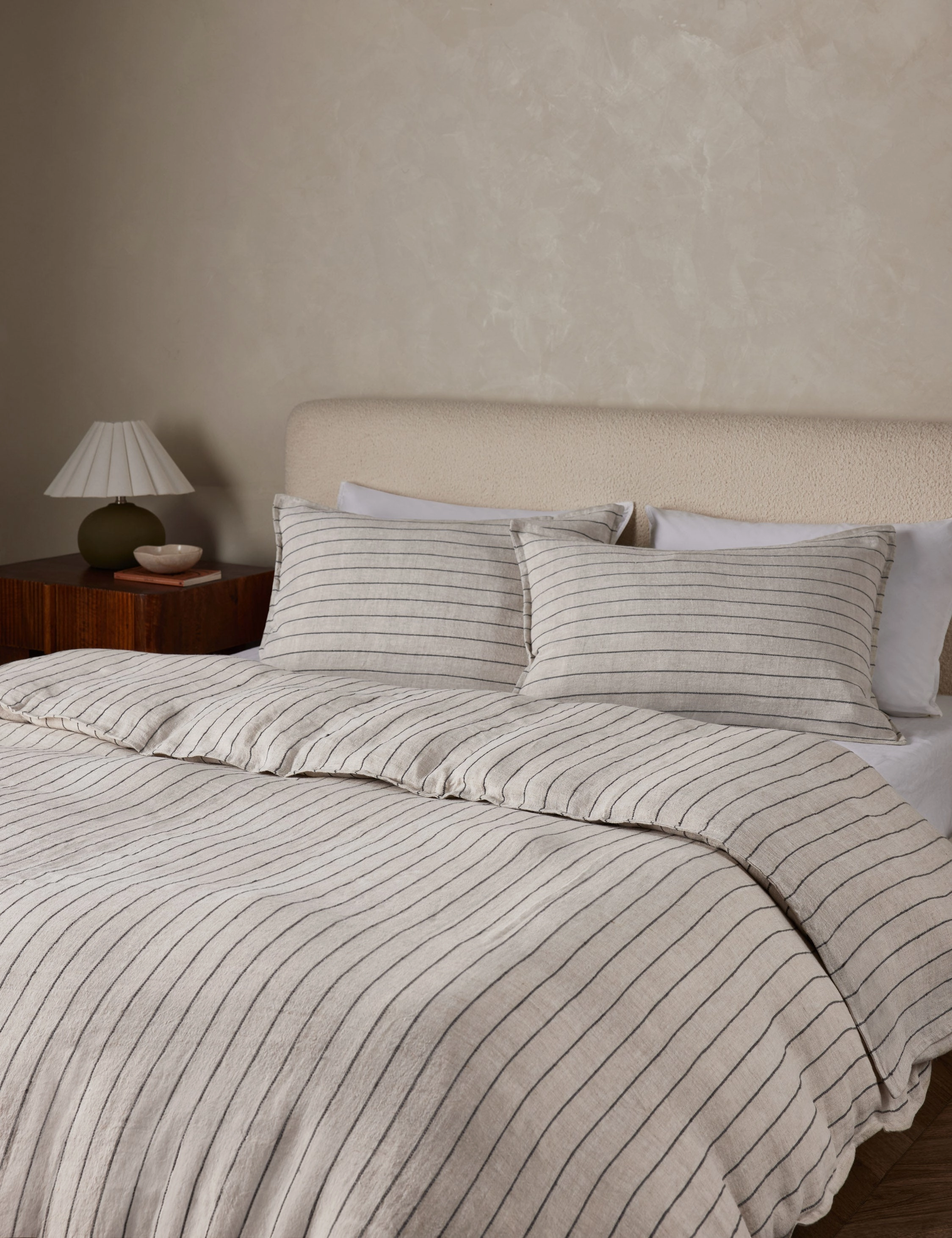 Blake Linen Duvet by Pom Pom at Home