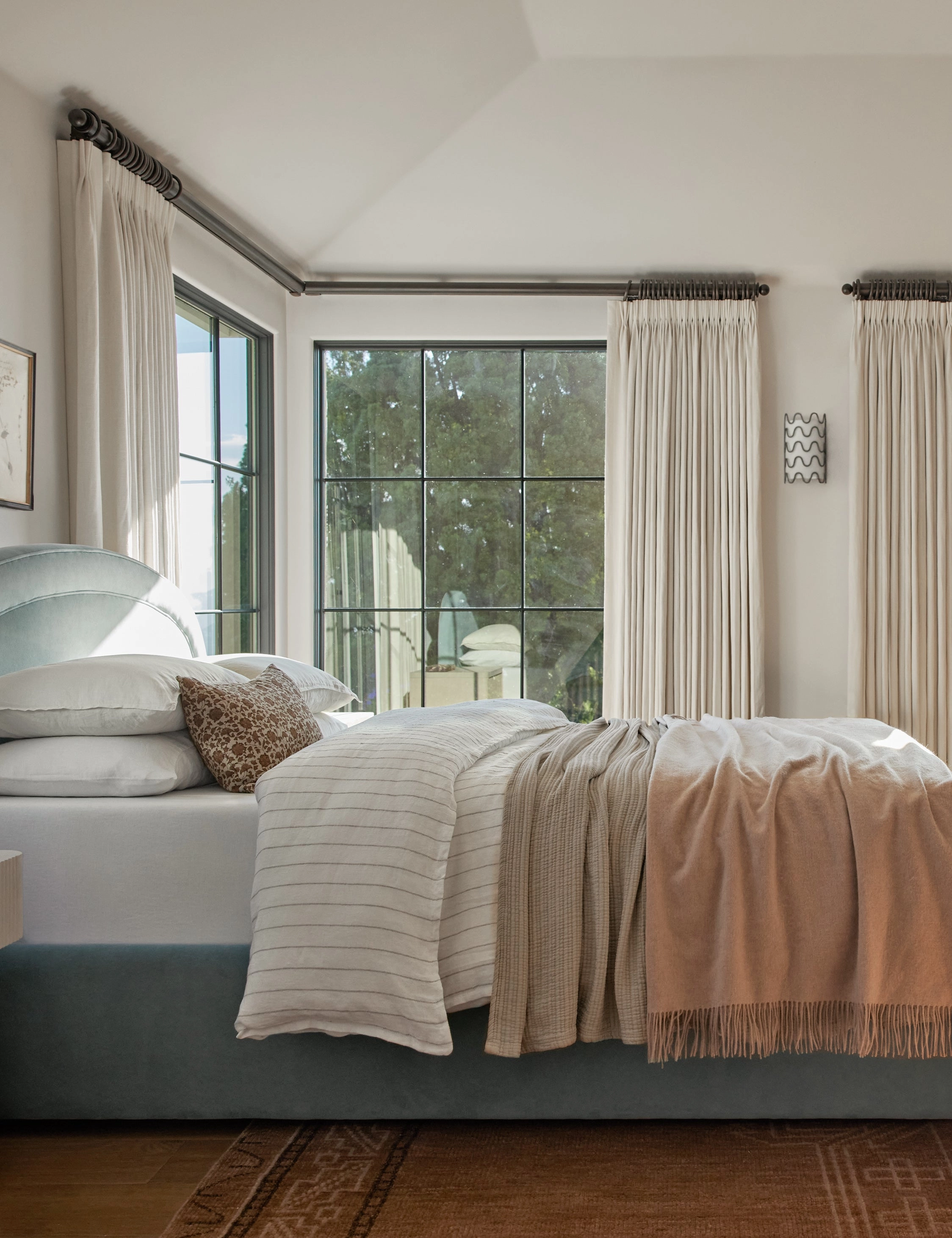 Blake Linen Duvet by Pom Pom at Home