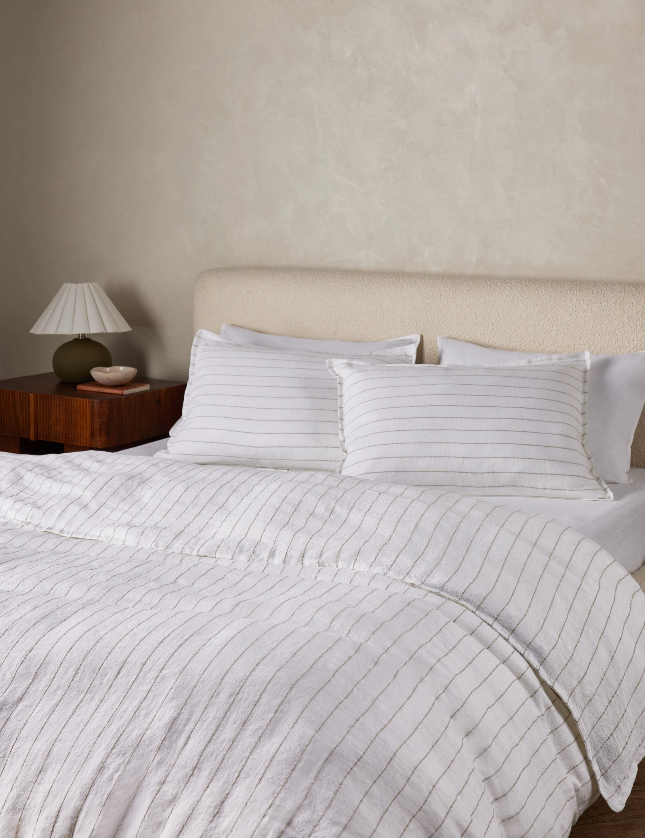 Blake Linen Duvet by Pom Pom at Home