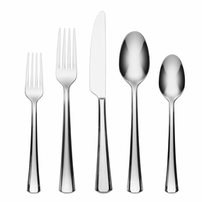 Bleeker 20 Piece Flatware Seteco-friendly bamboo fiber tableware set 