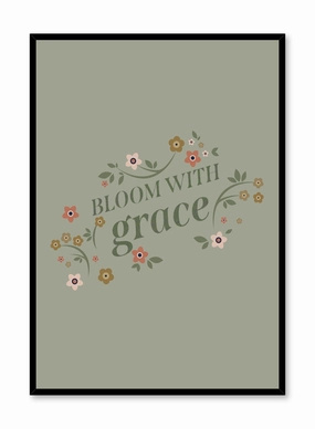 Bloom with Grace, Posterpop culture themed posters