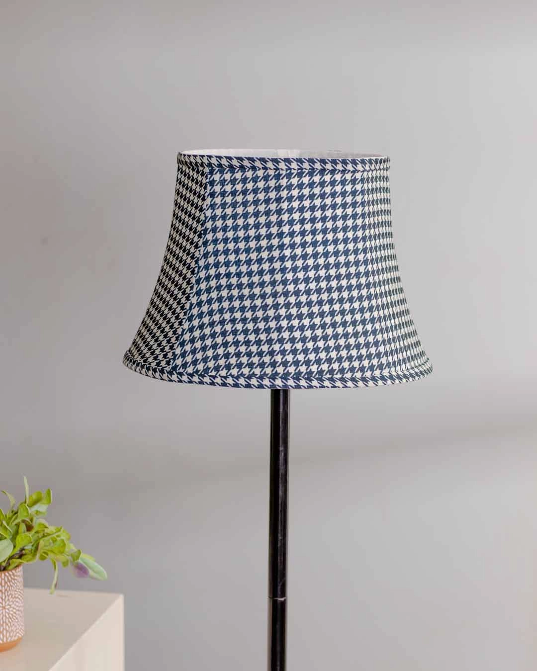 Blue & White Empire Lamp Shade