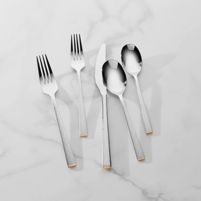Blue Bay 20 Piece Flatware Seteco-friendly bamboo fiber tableware set 