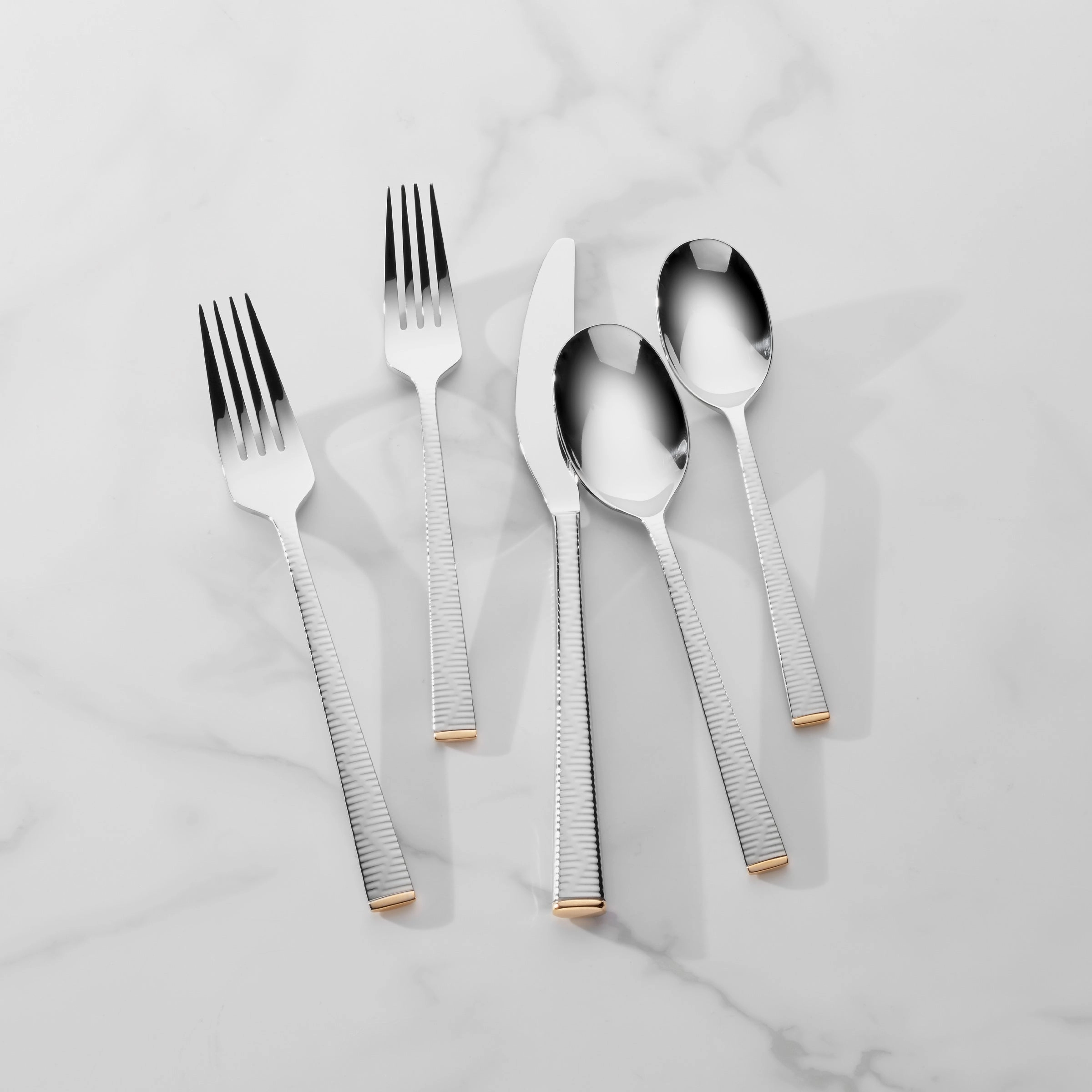 Blue Bay 20 Piece Flatware Seteco-friendly bamboo fiber tableware set 