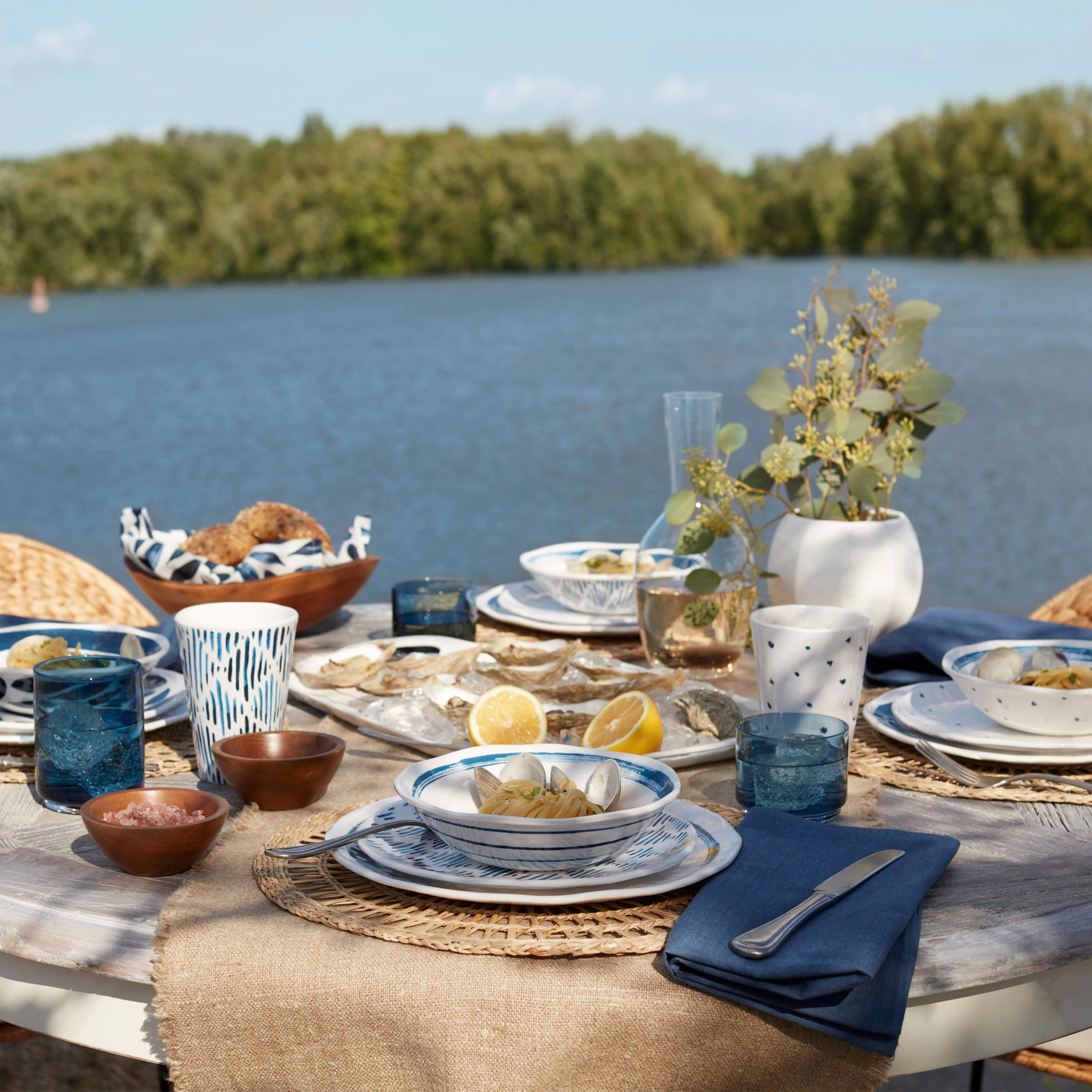 Blue Bay Melamine All-Purpose Bowls - Set of 4