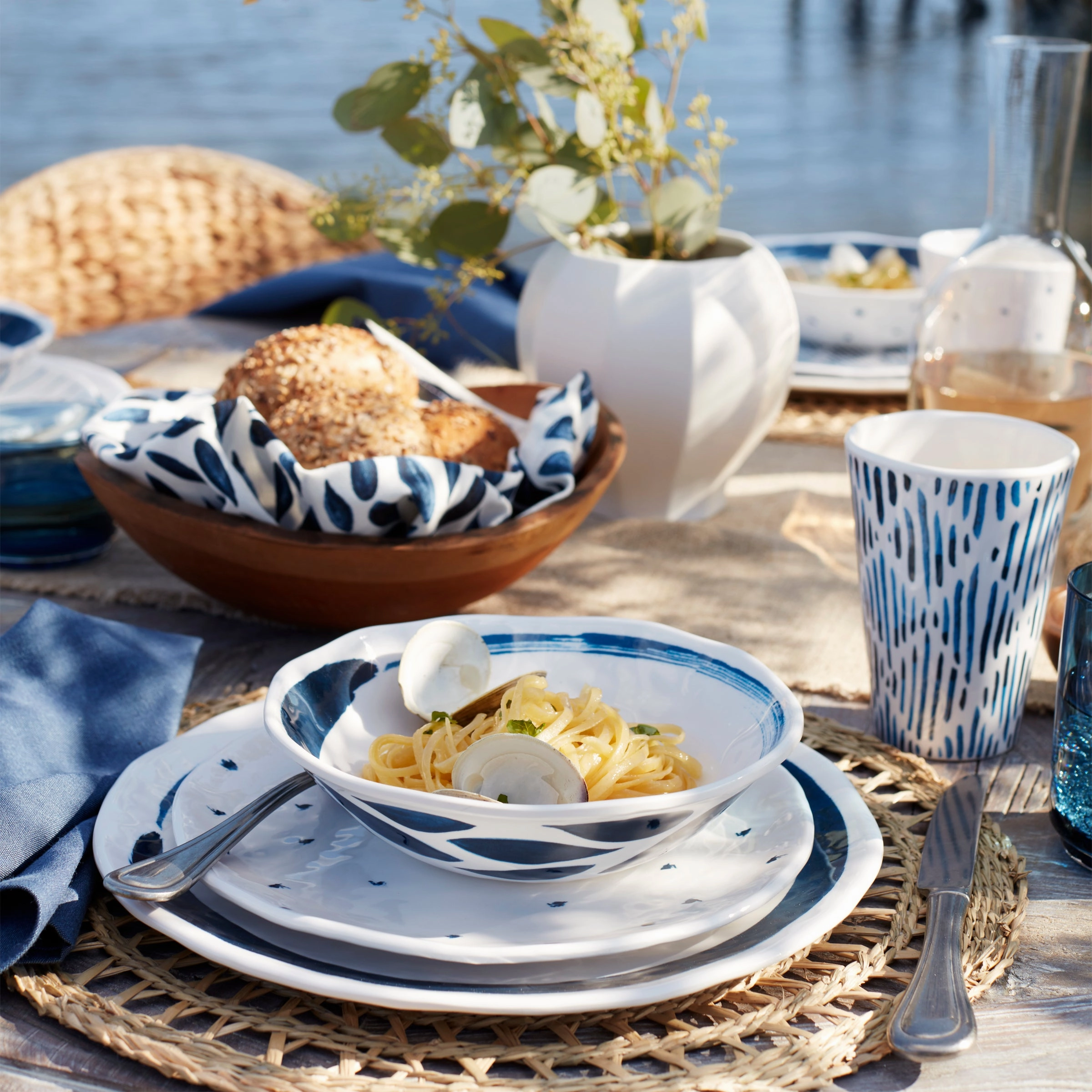 Blue Bay Melamine All-Purpose Bowls - Set of 4