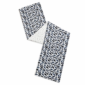 Blue Bay Reversible Table Runnermodern kitchen decor ,kitchen dinner set ,dinnerware 