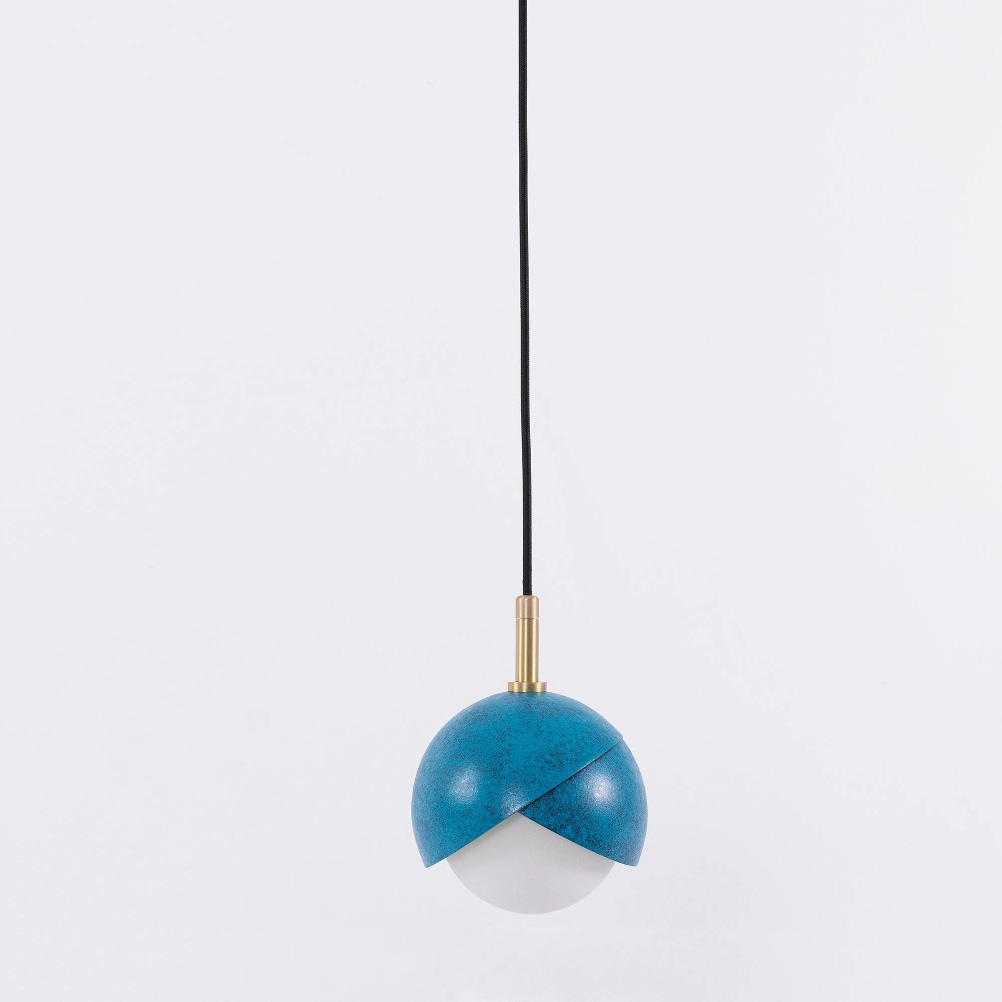 Blue Drop Pendant Light