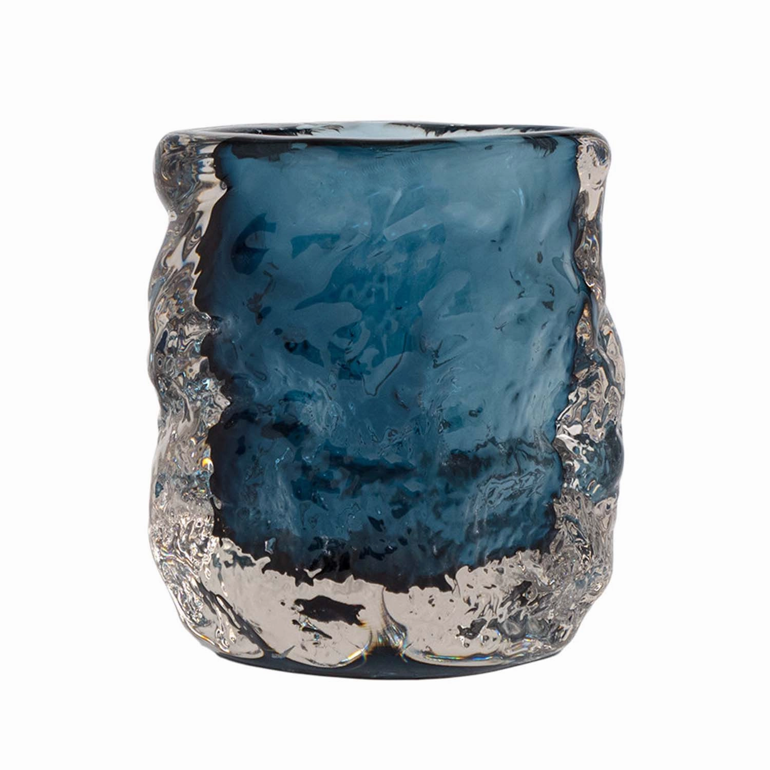 Blue Glass Hendrick Vase