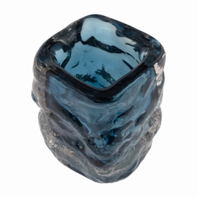 Blue Glass Hendrick Vasenordic style desktop ornaments