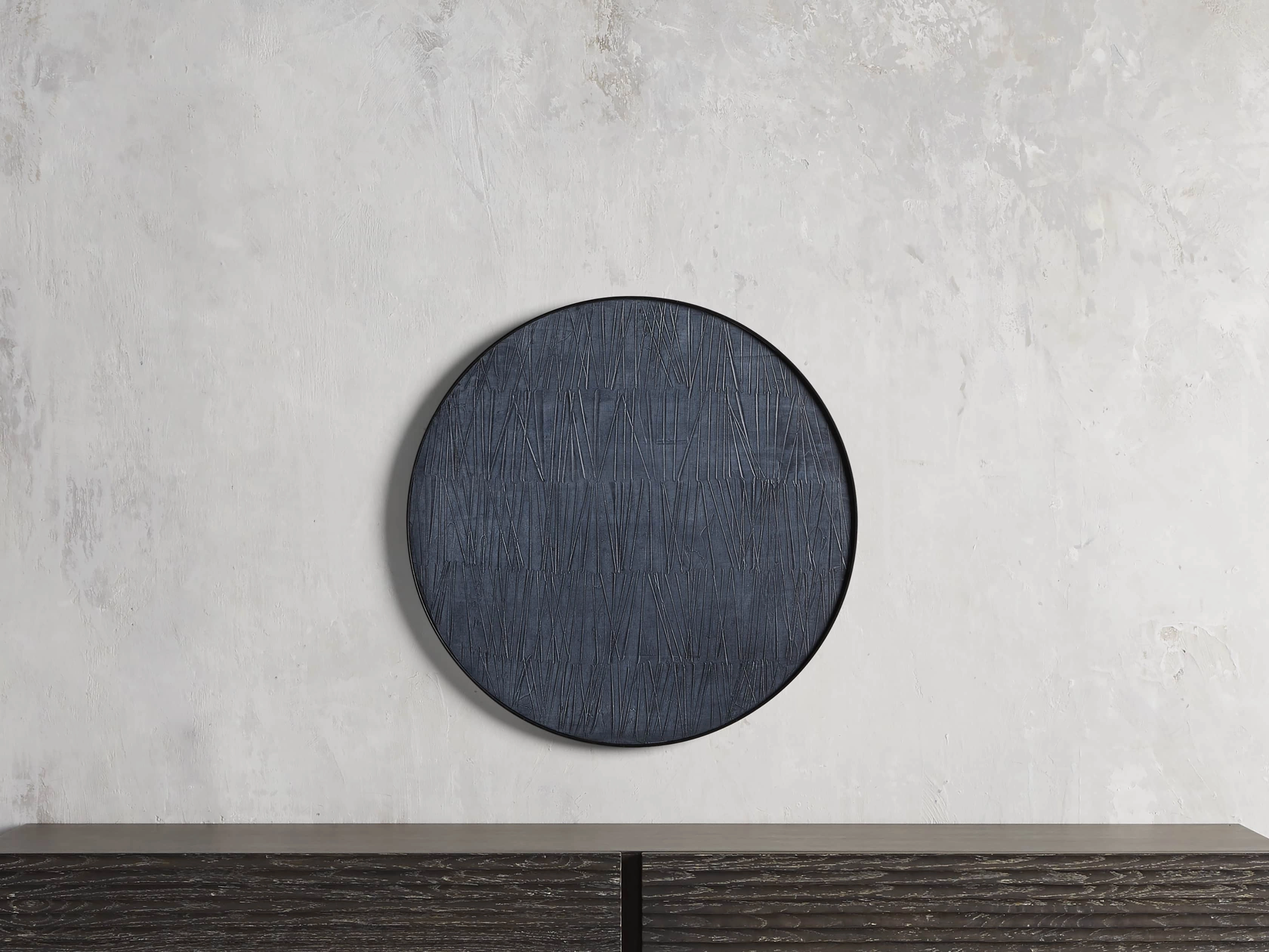 Blue Hatch Wall Artnordic style wall decor