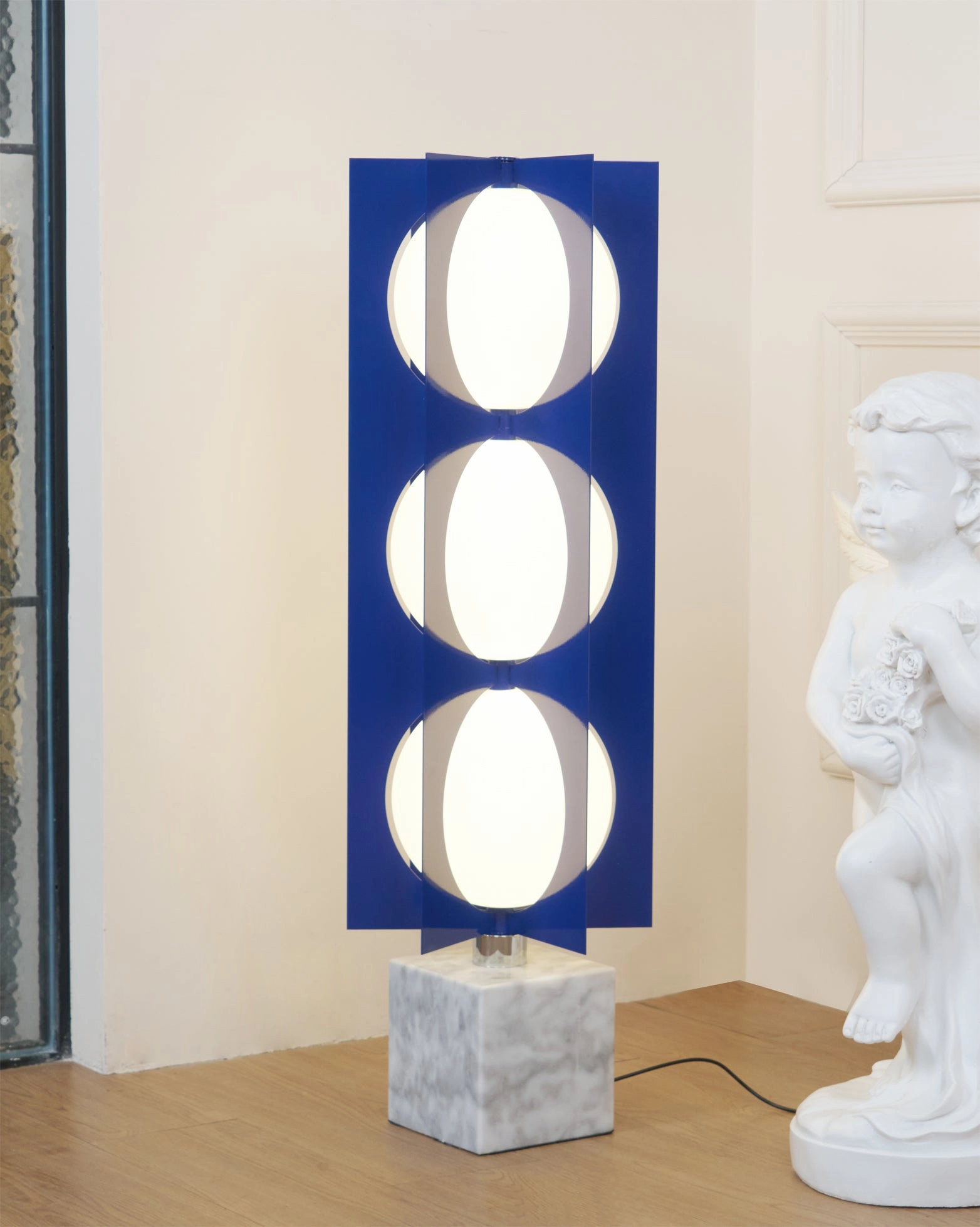 Blue Kleos Floor Lamp