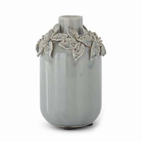 Blue Raised Flower Vase - Largenordic style desktop ornaments