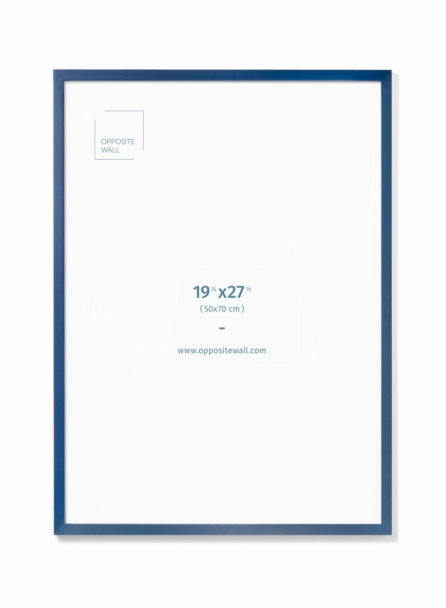 Blue Wood Frame, 19?x27? in | 50x70 cmdecorative photo frame ,personalized photo frame 