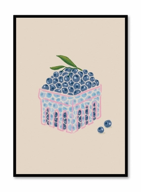 Blueberry Basket, Posterpop culture themed posters