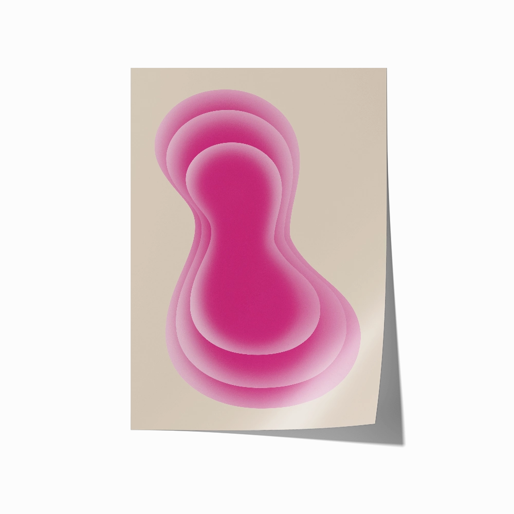 Blush Dawn - Gradient Print