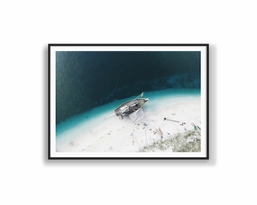 Boat On The Shoremodern abstract painting decor