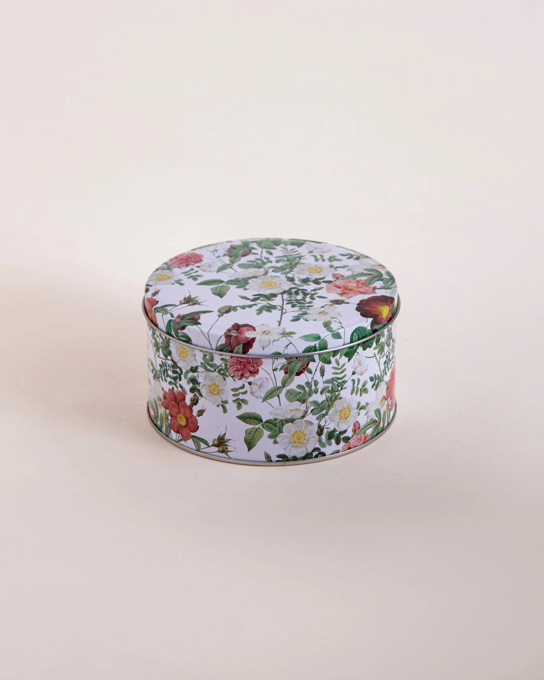 Botanical Bloom Round Storage Canister - Set Of 3