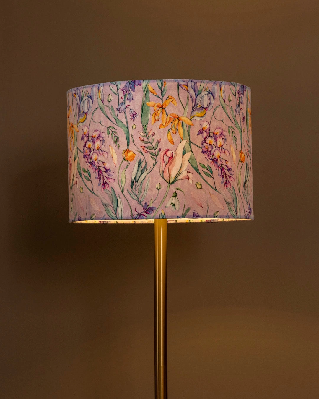 Botanical Majesty Round Lamp Shade