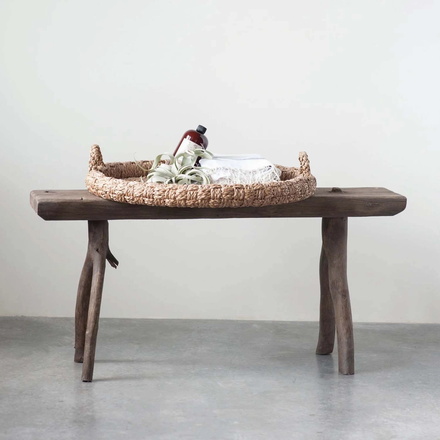 Braided Bankuan Tray with Handles - 29"