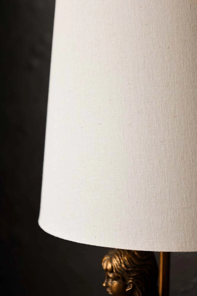 Brass Lady Table Lamp