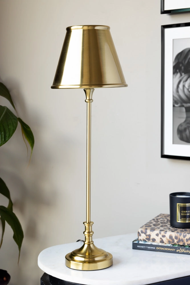 Brass Slim Table Lampkids table lamp,modern table lamp