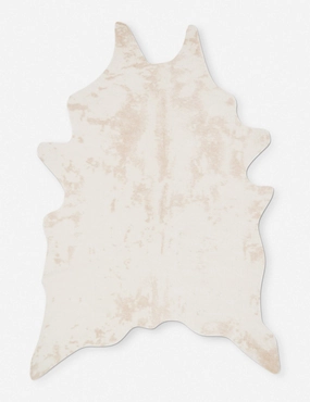 Brighton Faux Cowhide Rugmodern color block patchwork rug