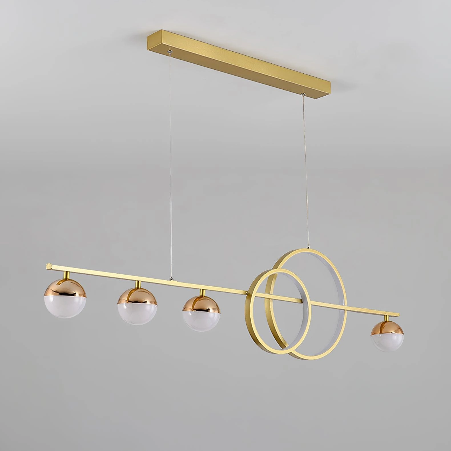 Brooklyn Double Circle Chandelier