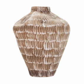 Brown Mauna Vase - Largenordic minimalist vase