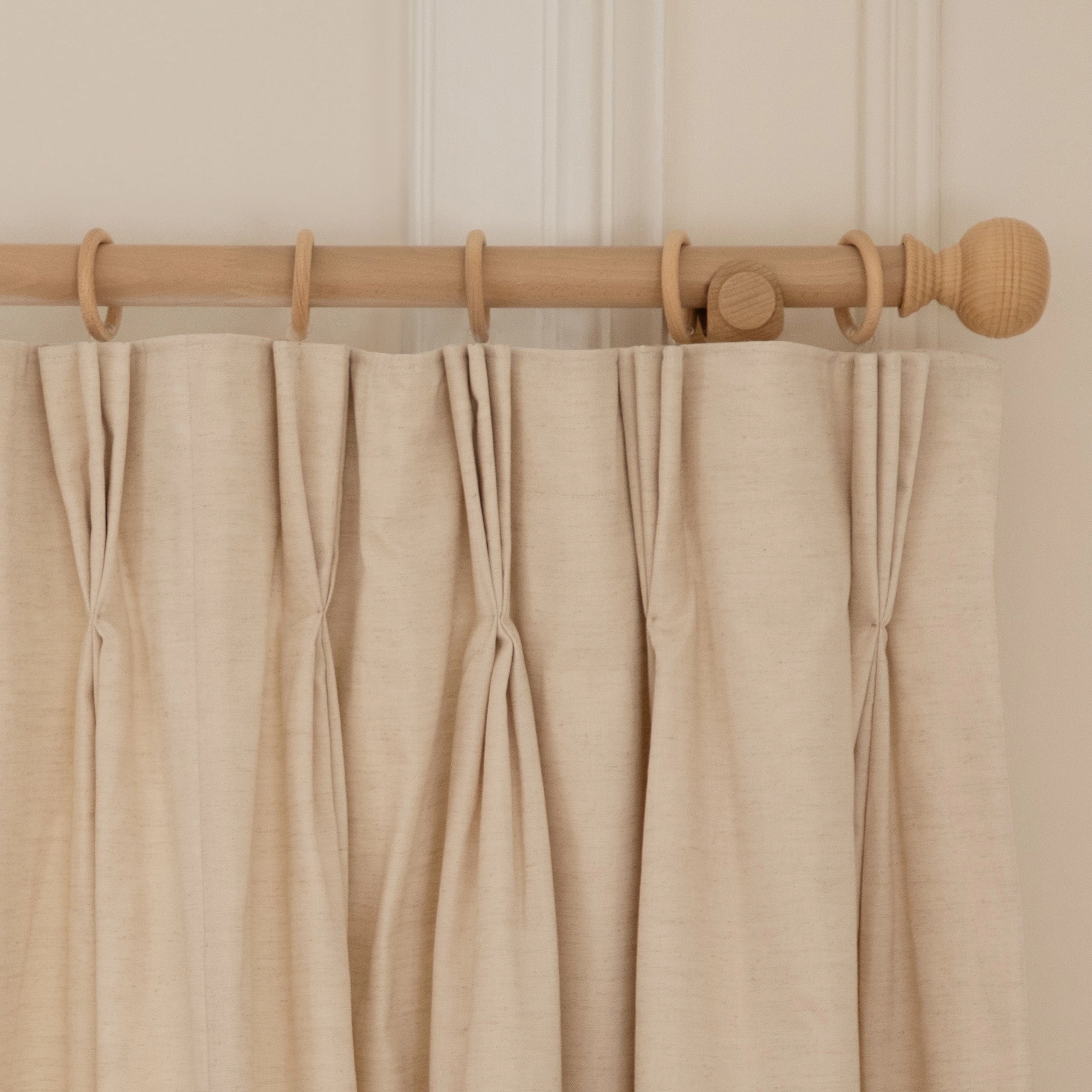 Brympton Printed Made to Measure Curtains Raspberry