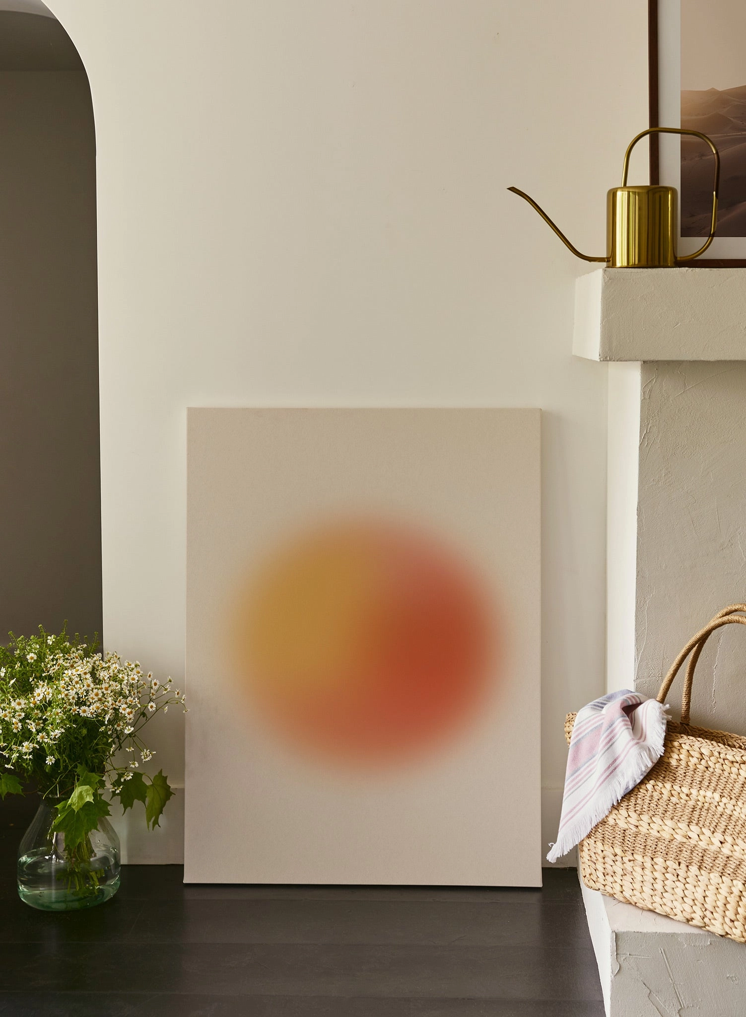 Bubbly in Beige, Poster
