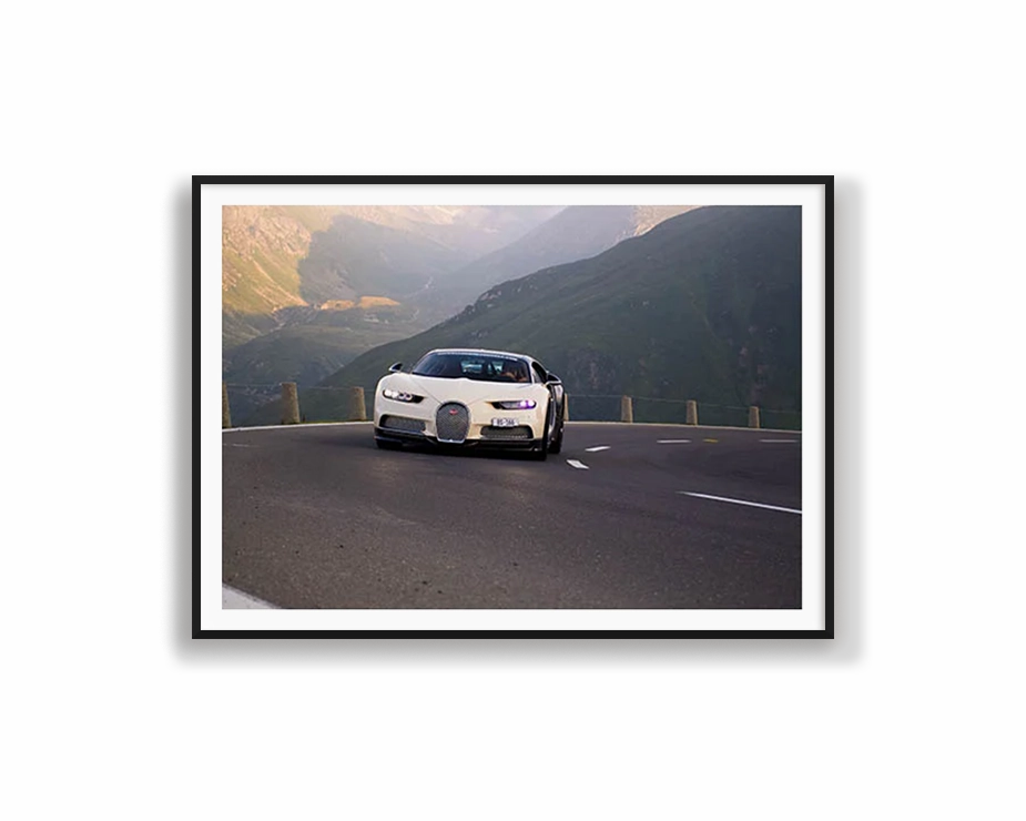 Bugatti Chiron Sportmodern abstract painting decor