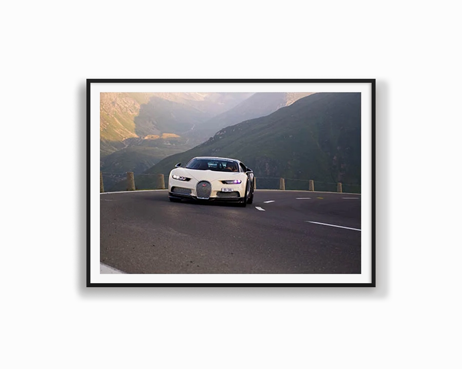 Bugatti Chiron Sportnordic style wall decor
