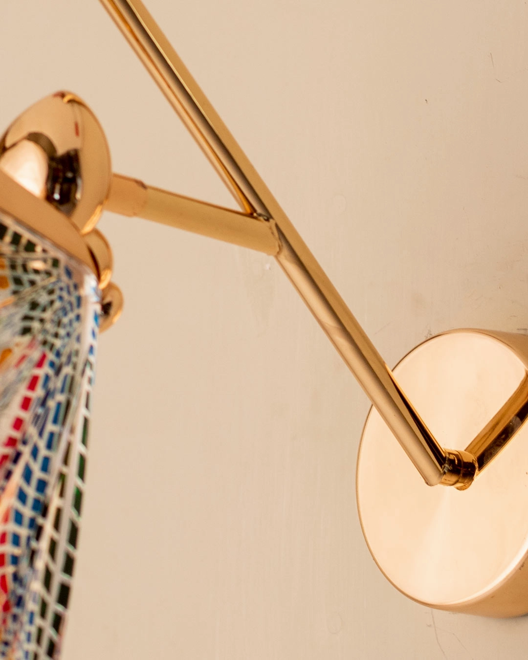 Butterfly Glass Wall Light
